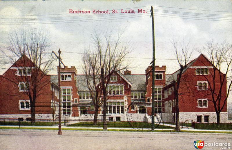 Pictures of St. Louis, Missouri: Emerson School