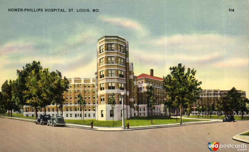 Pictures of St. Louis, Missouri: Homer-Phillips Hospital