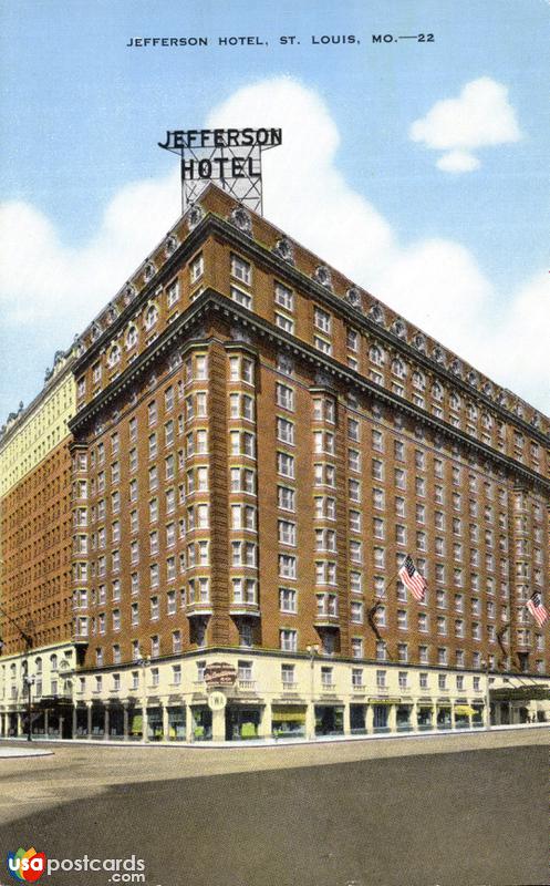 Pictures of St. Louis, Missouri: Jefferson Hotel