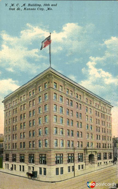 Pictures of Kansas City, Missouri: Y. M. C. A. Building. 10th and Oak St.