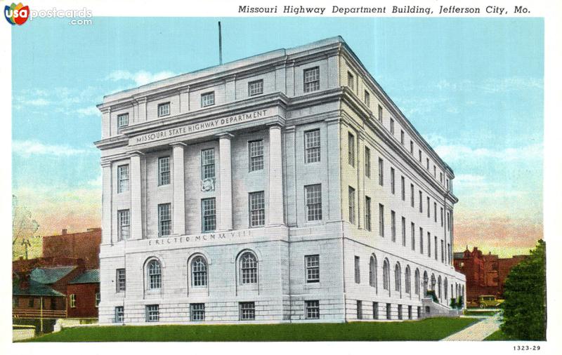 Pictures of Jefferson City, Missouri: Missouri Highway Department Building