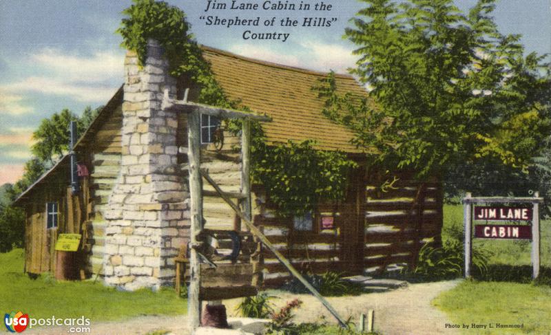 Pictures of Branson, Missouri: Jim Lane Cabin in the Shepherd of the Hills Country