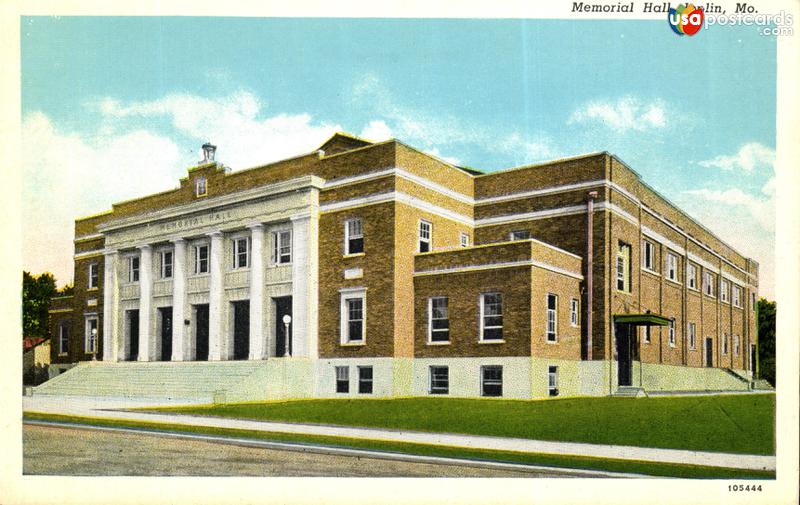 Pictures of Joplin, Missouri: Memorial Hall