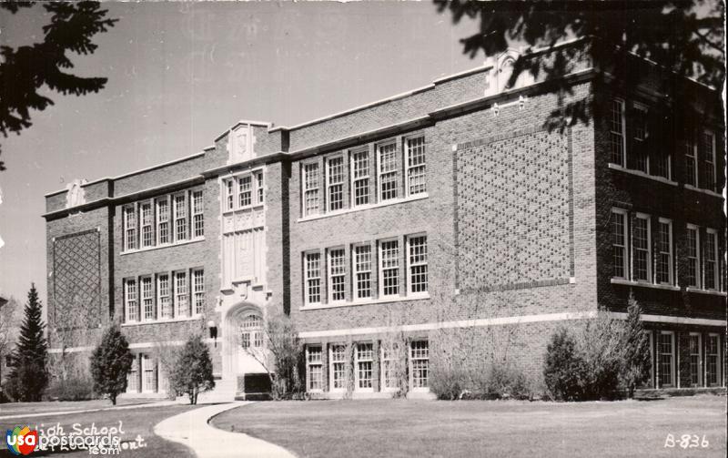 Pictures of Deer Lodge, Montana: High School