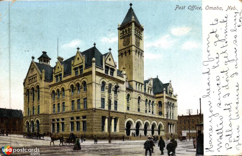 Pictures of Omaha, Nebraska: Post Office