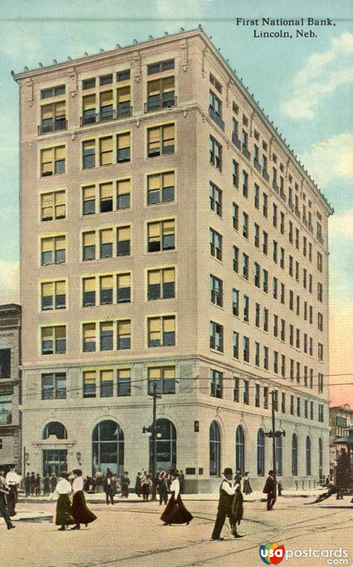 Pictures of Lincoln, Nebraska: First National Bank