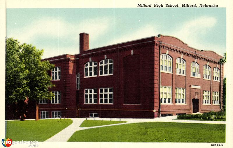 Pictures of Milford, Nebraska: Milford High School