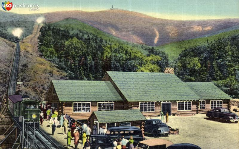Pictures of White Mountains, New Hampshire: Vintage postcards of White Mountains