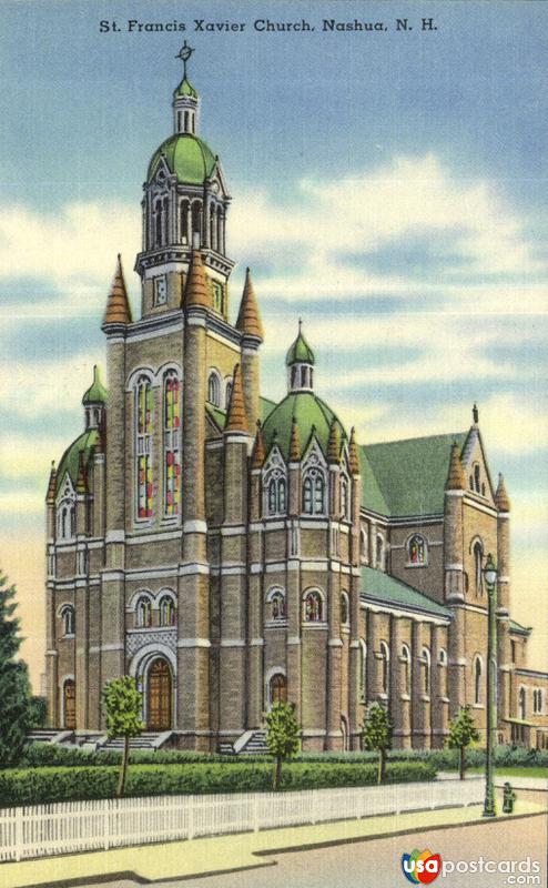 Pictures of Nashua, New Hampshire: St. Francis Xavier Church