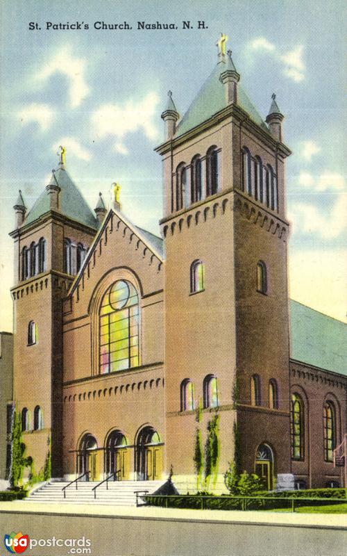 Pictures of Nashua, New Hampshire: St. Patrick´s Church