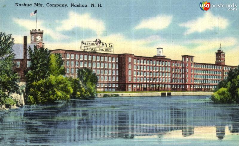 Pictures of Nashua, New Hampshire: Nashua Mfg. Company
