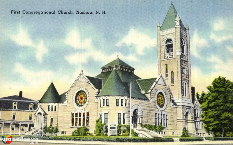 Pictures of Nashua, New Hampshire: First Congregational Church