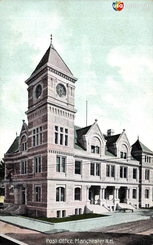 Pictures of Manchester, New Hampshire: Post Office