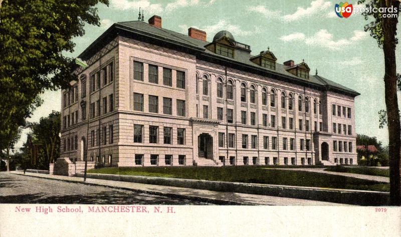 Pictures of Manchester, New Hampshire: New High School