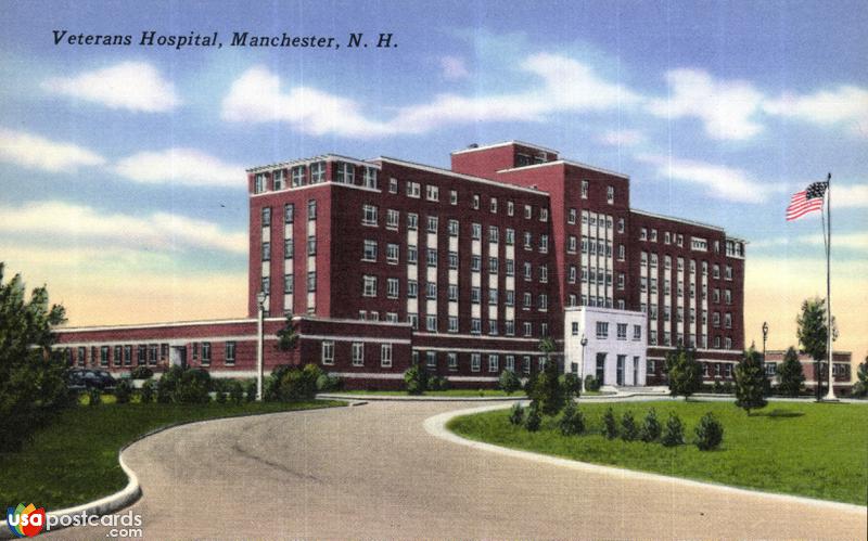 Pictures of Manchester, New Hampshire: Veterans Hospital