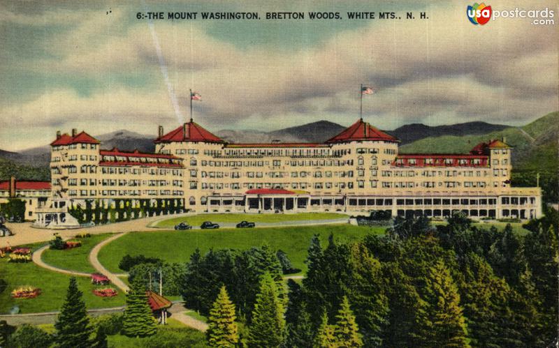 Pictures of Bretton Woods, New Hampshire: The Mount Washington, Bretton Woods