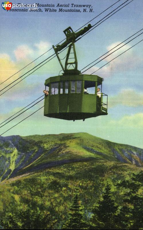 Pictures of Franconia Notch, New Hampshire: Cannon Mountain Aerial Tramway