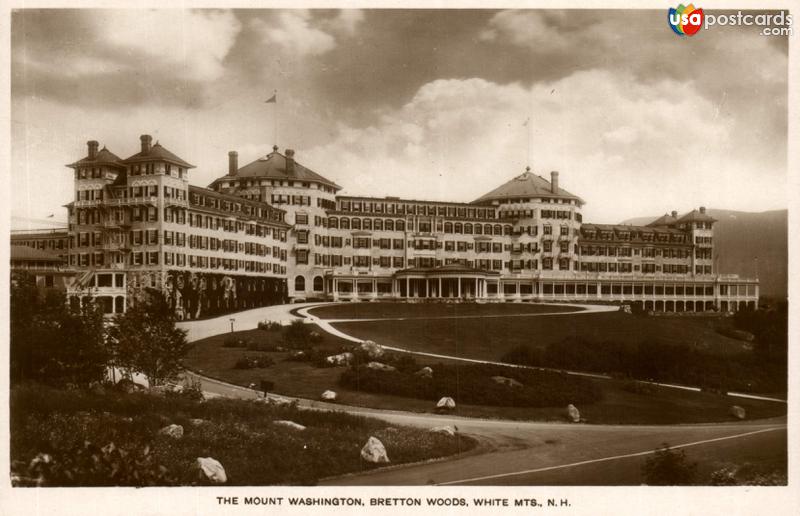 Pictures of Bretton Woods, New Hampshire: The Mount Washington, Bretton Woods