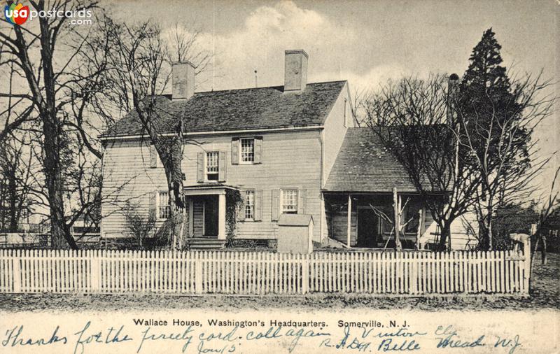 Pictures of Somerville, New Jersey: Wallace House, Washington´s Headquarters