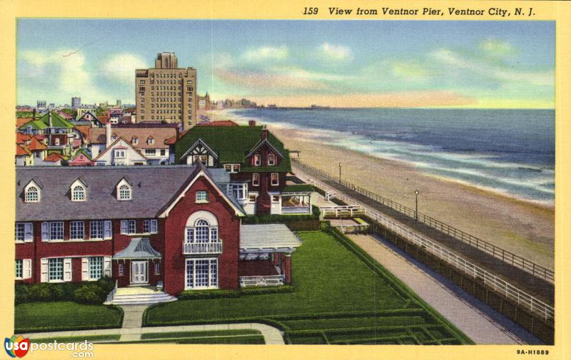 Pictures of Ventnor City, New Jersey: View from Ventnor Pier