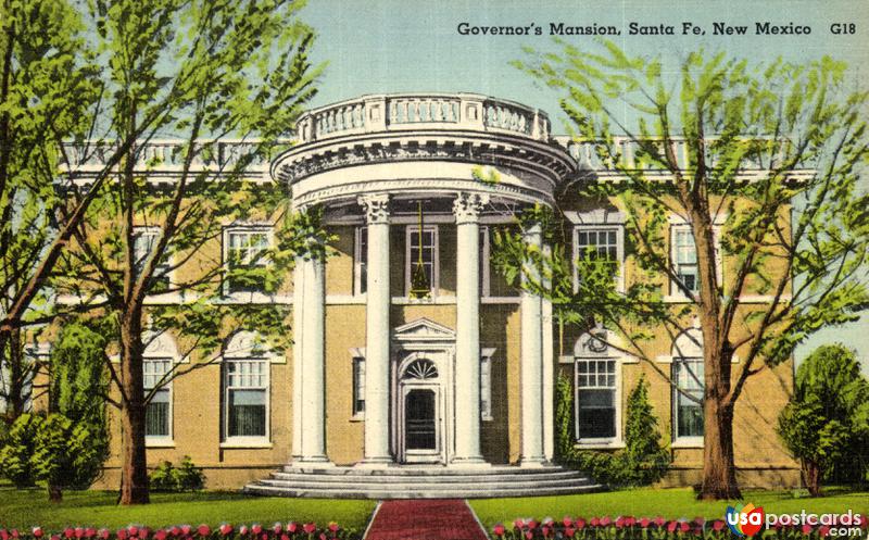 Pictures of Santa Fe, New Mexico: Governor´s Mansion