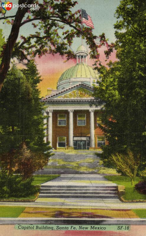 Pictures of Santa Fe, New Mexico: Capitol Building