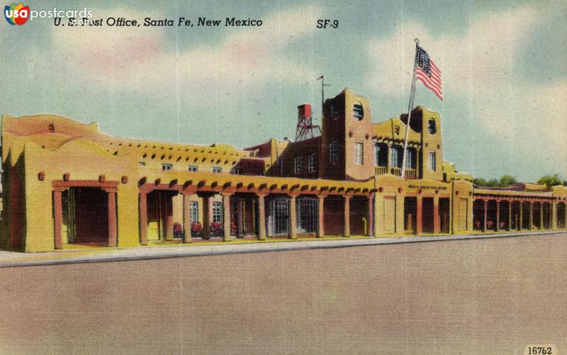 Pictures of Santa Fe, New Mexico: U. S. Post Office