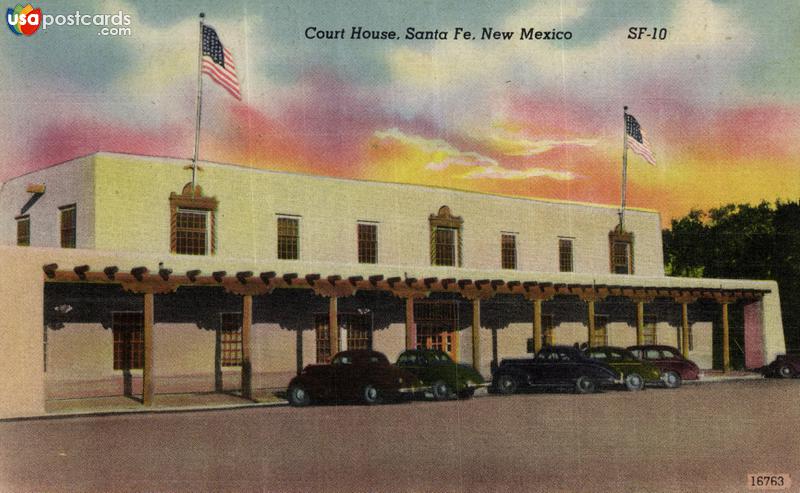 Pictures of Santa Fe, New Mexico: Court House