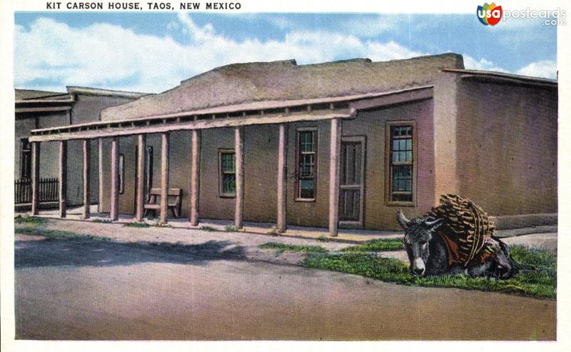 Pictures of Taos, New Mexico: Kit Carson House