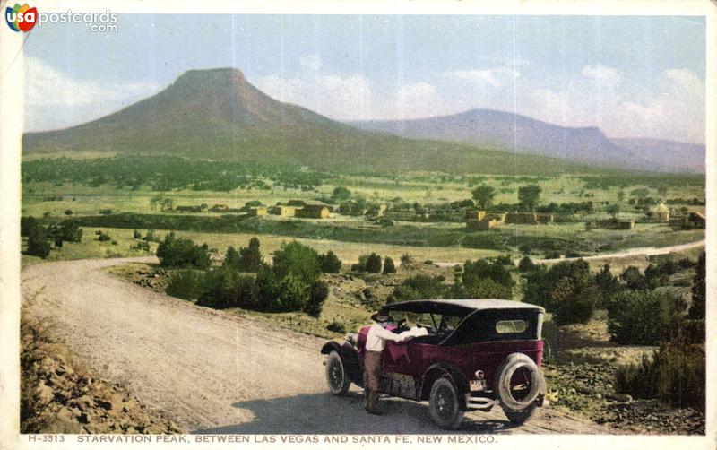 Pictures of Santa Fe, New Mexico: Starvation Peak, between Las Vegas and Santa Fe