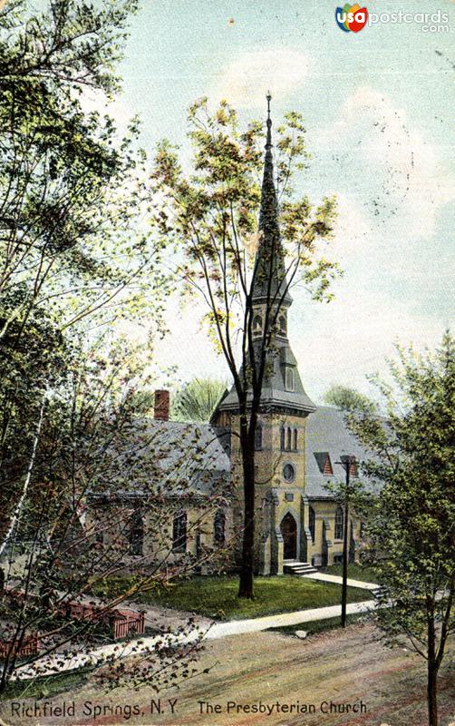 Pictures of Richfield Springs, New York: The Presbyterian Church, Richfield Springs
