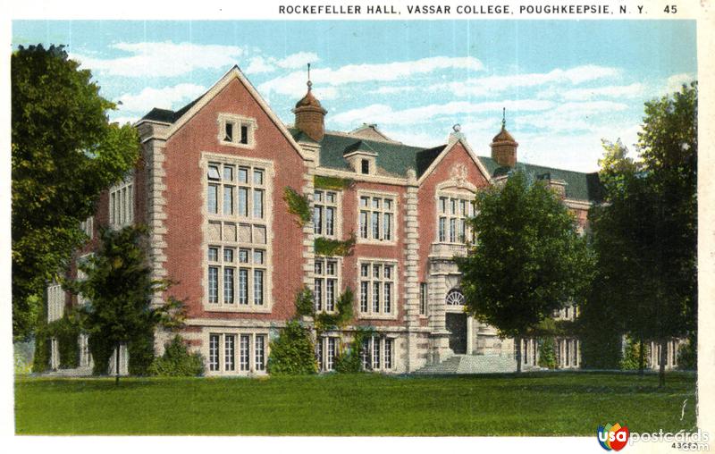 Pictures of Poughkeepsie, New York: Rockefeller Hall, Vassar College
