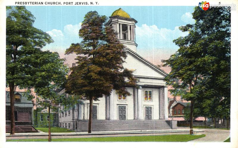 Pictures of Port Jervis, New York: Presbyterian Church