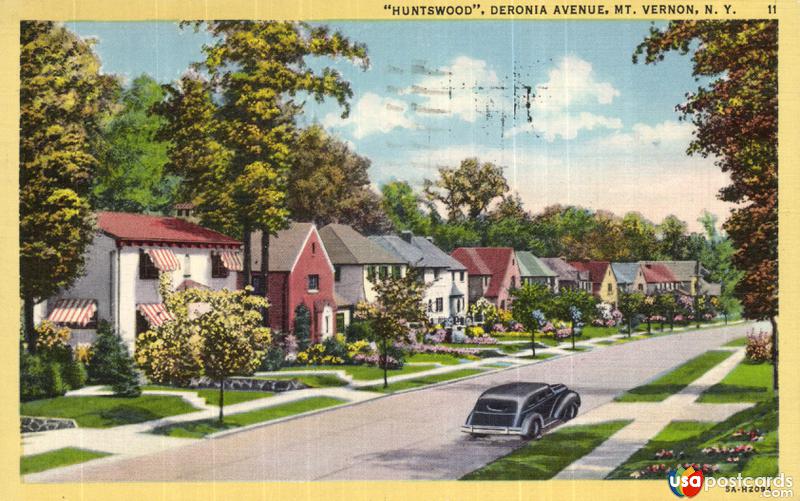 Pictures of Mount Vernon, New York: Huntswood, Deronia Avenue