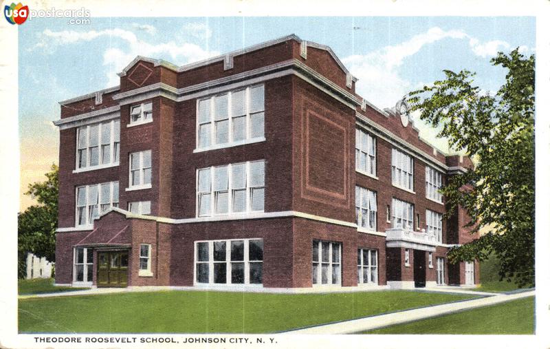 Pictures of Johnson City, New York: Theodore Roosevelt School