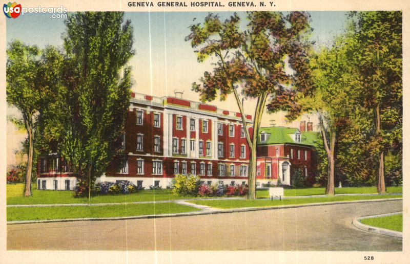 Pictures of Geneva, New York: Geneva General Hospital