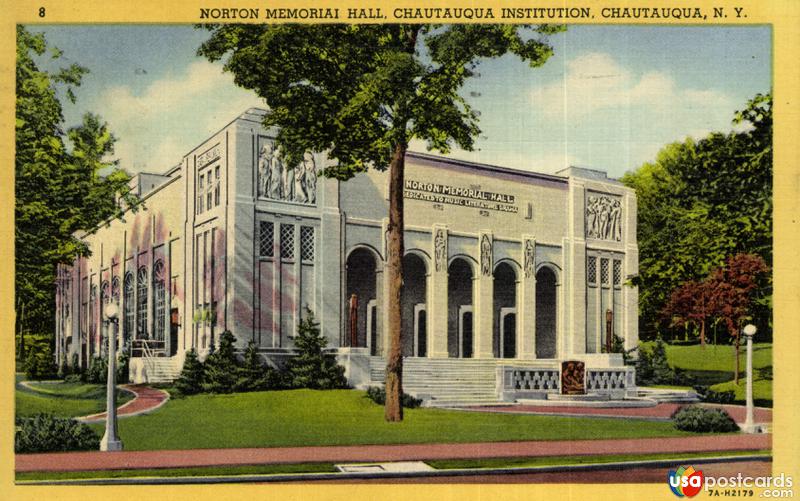 Pictures of Chautauqua, New York: Norton Memorial Hall, Chautauqua Institution