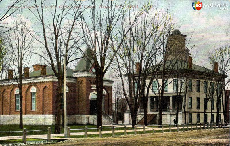 Pictures of Batavia, New York: County Clerk´s Office and Court House