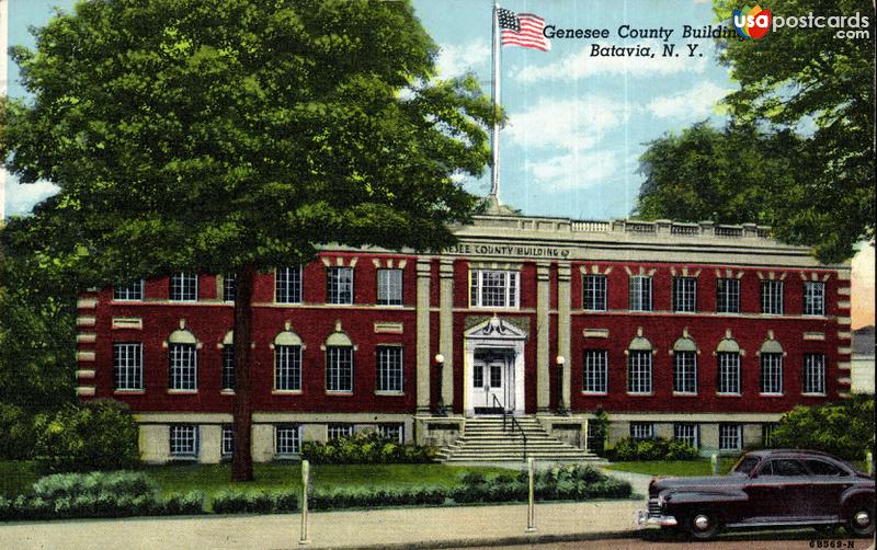 Pictures of Batavia, New York: Genesee County Building