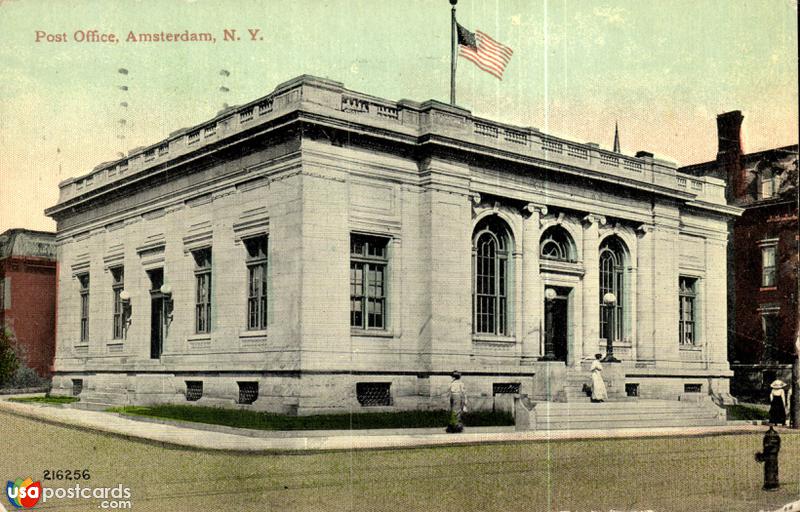 Pictures of Amsterdam, New York: Post Office