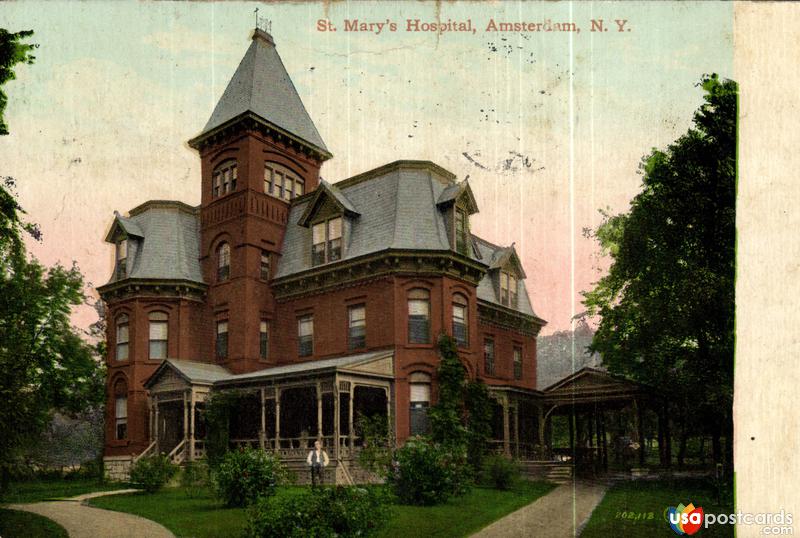 Pictures of Amsterdam, New York: St. Mary´s Hospital