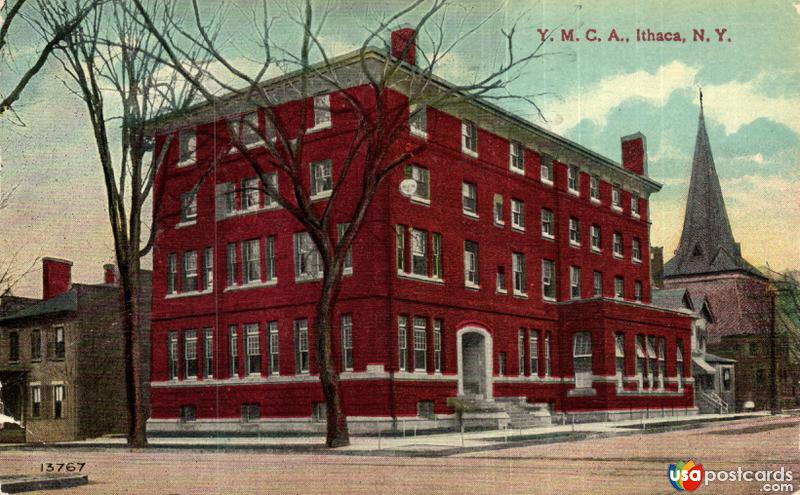 Pictures of Ithaca, New York: Vintage postcards of Ithaca
