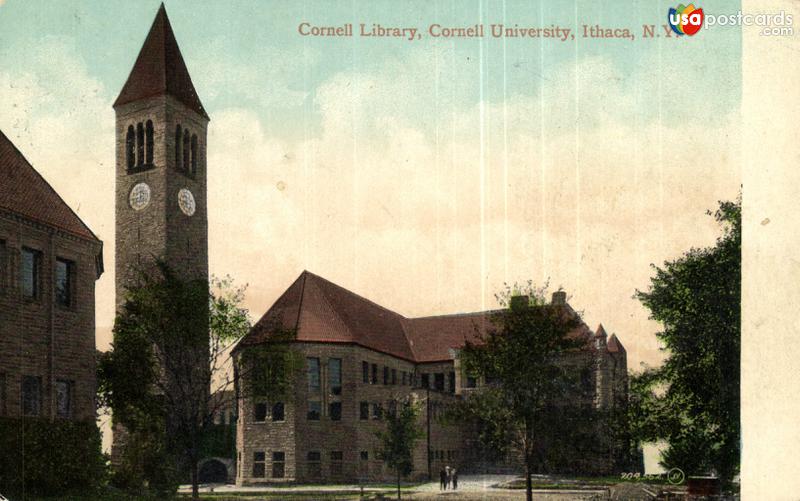 Pictures of Ithaca, New York: Cornell Library, Cornell University