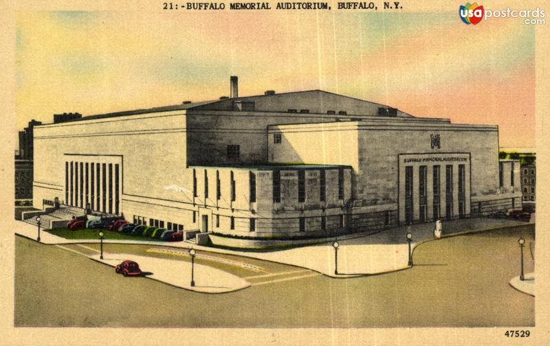 Pictures of Buffalo, New York: Buffalo Memorial Auditorium