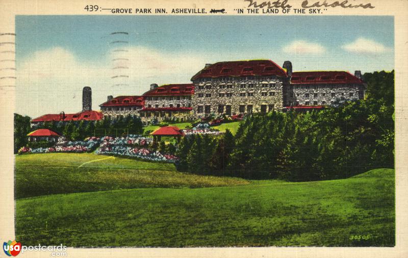 Pictures of Asheville, North Carolina: Grove Park Inn, In the Land of the Sky