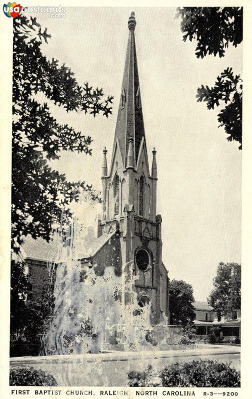 Pictures of Raleigh, North Carolina: First Baptist Church, Raleigh