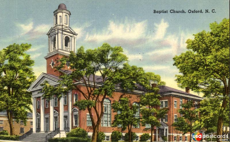 Pictures of Oxford, North Carolina: Baptist Church