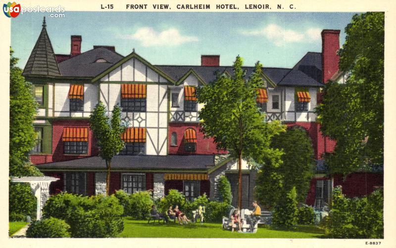 Pictures of Lenoir, North Carolina: Front View, Carlheim Hotel
