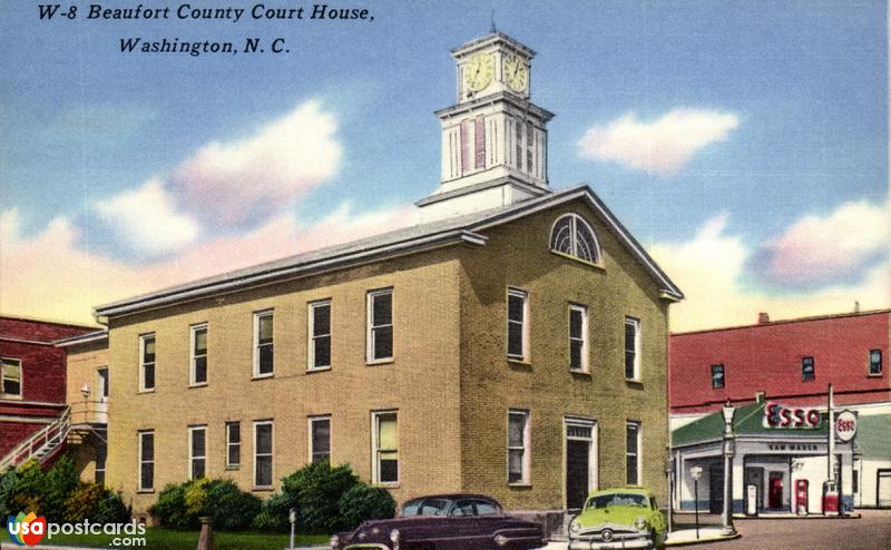 Pictures of Washington, North Carolina: Beaufort County Court House