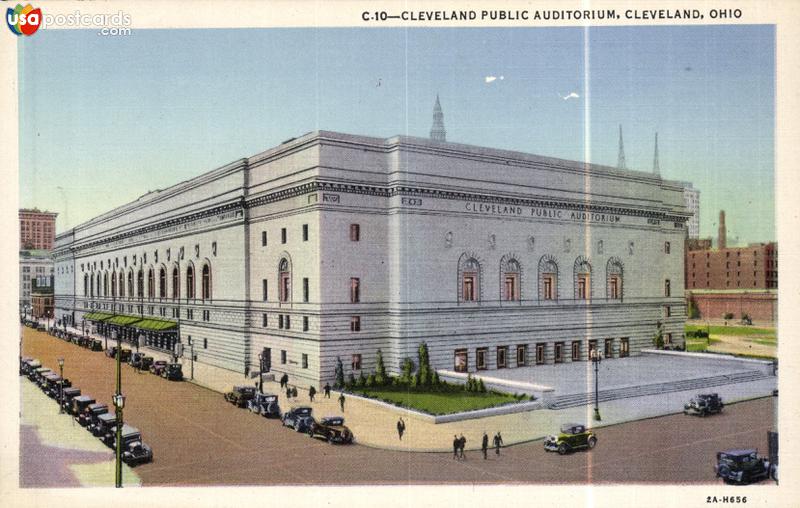 Pictures of Cleveland, Ohio: Cleveland Public Auditorium